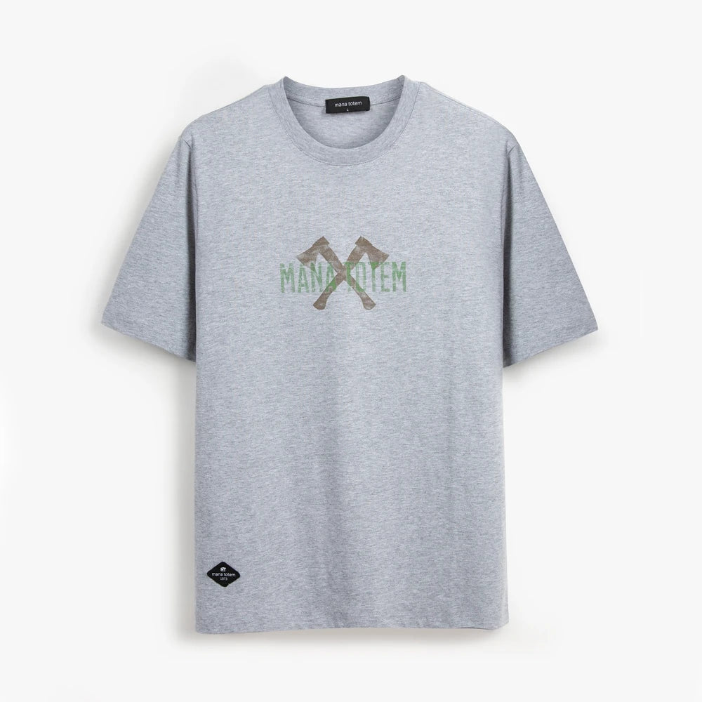 Men's T-shirt Print "AX" Face & Back Short Sleeve T Shirt Summer Casual Tops 100% cotton Fashion Slim Basic Tops Fabric Package