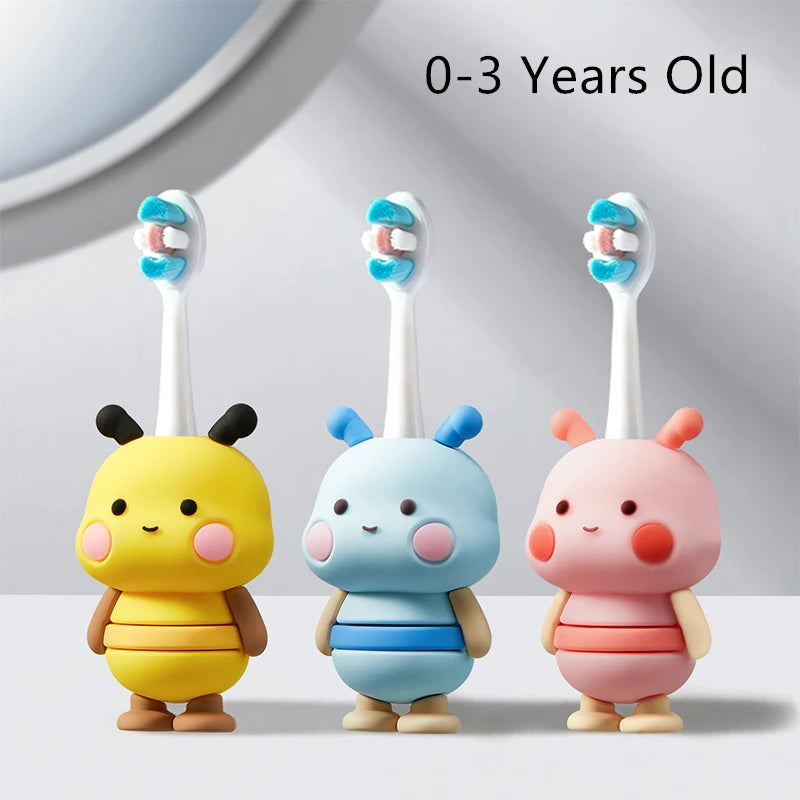 Lindo cepillo de dientes para bebé, cepillo de dientes suave, mordedor para madre y niño, herramientas de cuidado de la salud para niños, artículos para niñas, accesorios