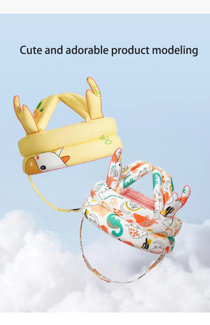 Gorro para bebé, gorro protector para niños pequeños, casco de seguridad para niños pequeños, protección para la cabeza y gorro de protección contra caídas para niños