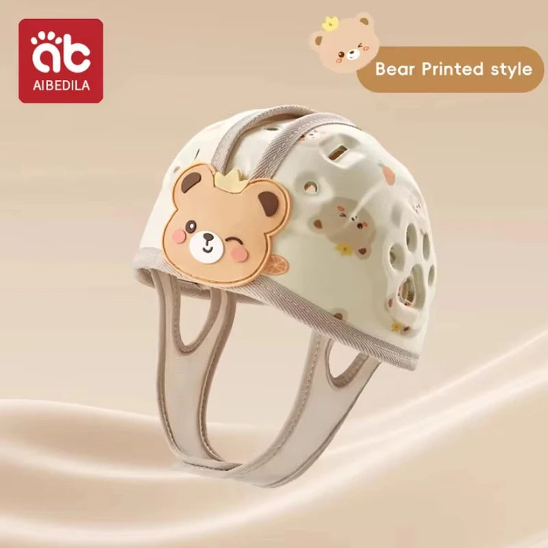 AIBEDILA protección de 360 grados casco anticaída para bebé Protector de cabeza ajustable para niños pequeños sombreros de protección de seguridad suaves aprender a caminar