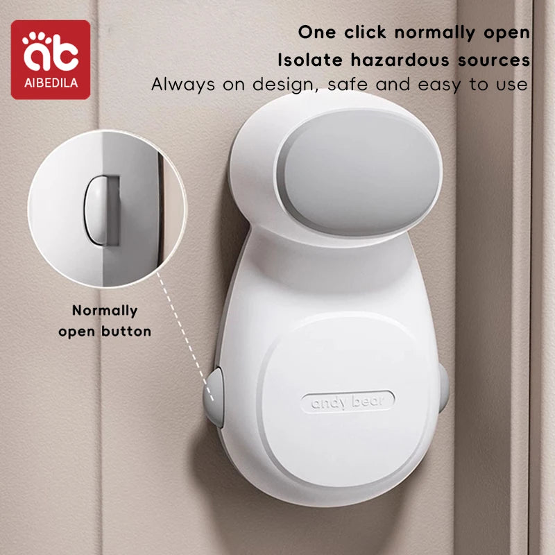    Tope de Puerta Antipellizcos para Bebés AIBEDILA, Protector de Seguridad para Niños que Evita el Cierre Automático, Protector de Seguridad para el Hogar