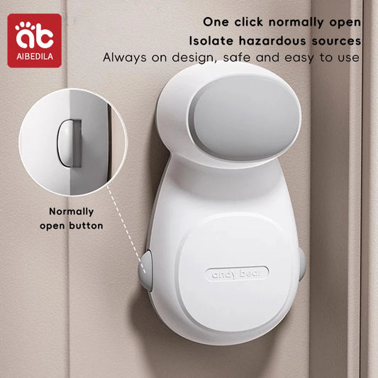    Tope de Puerta Antipellizcos para Bebés AIBEDILA, Protector de Seguridad para Niños que Evita el Cierre Automático, Protector de Seguridad para el Hogar