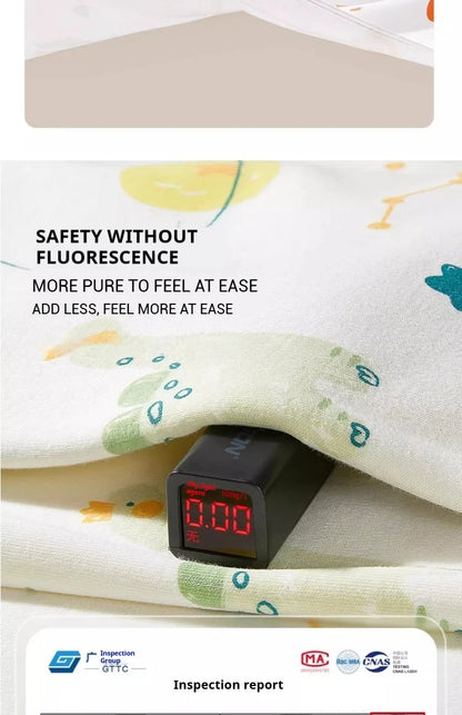 Colchón lavable impermeable, estera de orina para bebés y niños pequeños, Protector de cama de dibujos animados, ropa de cama para pañales, almohadillas para orina, tela transpirable