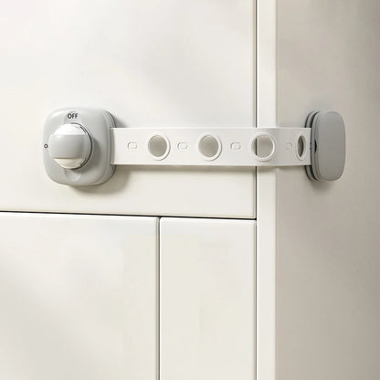 Cerradura de seguridad para cajón de bebé, cerraduras de gabinete de seguridad para niños, pestillos adhesivos para puerta de cajón, correas seguras para bebé, seguridad de puerta para niños