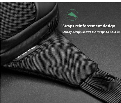 Riñonera de moda coreana para hombre, riñonera para deportes al aire libre, bolsa de pecho para hombre, bolsa cruzada, riñoneras de viaje para ciclismo, bolsa para teléfono móvil