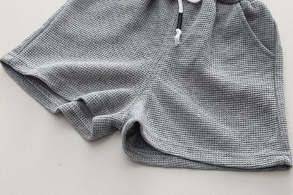 Summer Baby Boy Kids Clothes Set Children Clothing Suit Tops Short-sleeve T-shirt Pants 2pcs/set Sport Infant Clothing