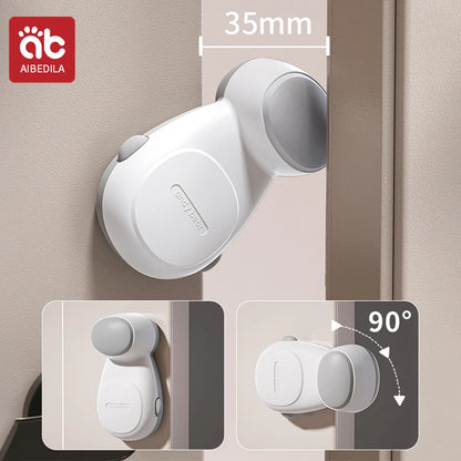    Tope de Puerta Antipellizcos para Bebés AIBEDILA, Protector de Seguridad para Niños que Evita el Cierre Automático, Protector de Seguridad para el Hogar