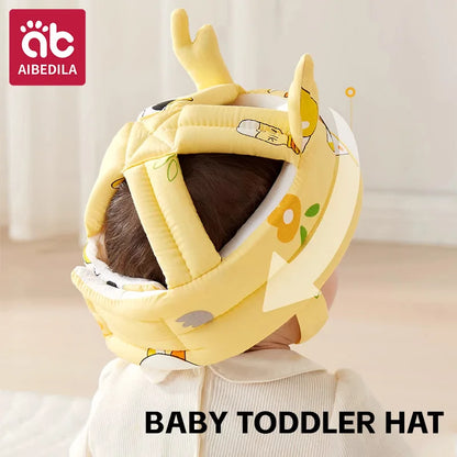 Gorro para bebé, gorro protector para niños pequeños, casco de seguridad para niños pequeños, protección para la cabeza y gorro de protección contra caídas para niños