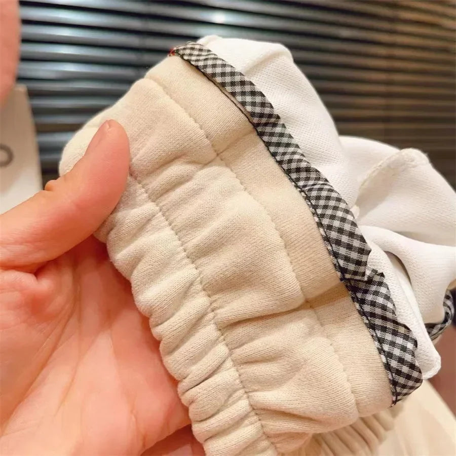 Conjunto de dos piezas de moda para niña, chaqueta de encaje, Falda corta, colección de primavera y otoño, novedad de 2024
