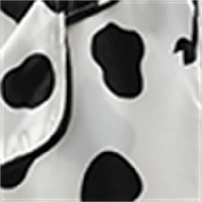 Conjuntos de pijamas para niños y niñas, camiseta de manga corta de vaca de dibujos animados, Tops con pantalones, ropa de dormir para bebés pequeños, Pijamas