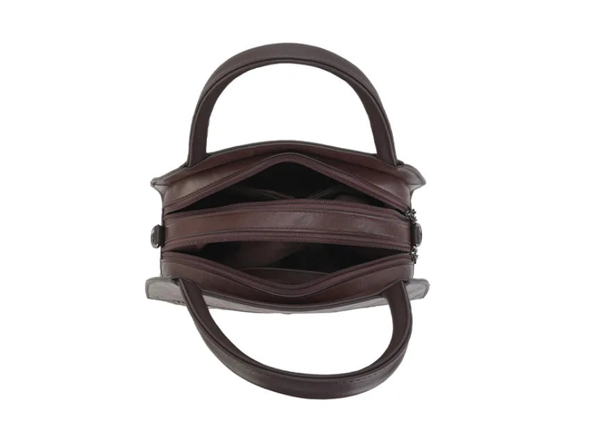 Bolso Retro de diseñador para personas mayores, bolso de hombro con relieve para oficina, regalo de alta calidad, bolso de viaje para mamá, bolso cruzado de lujo