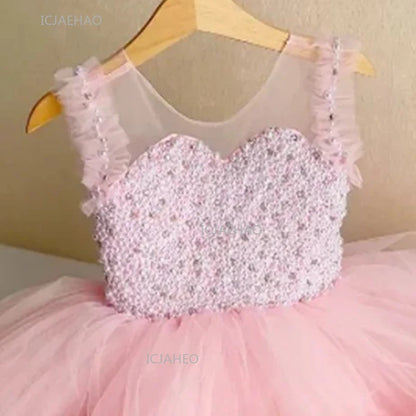 Vestido de fiesta Vestido niños vestidos de princesa de flores a juego niños fiesta de cumpleaños Vestido tutú disfraz Piano desfile traje