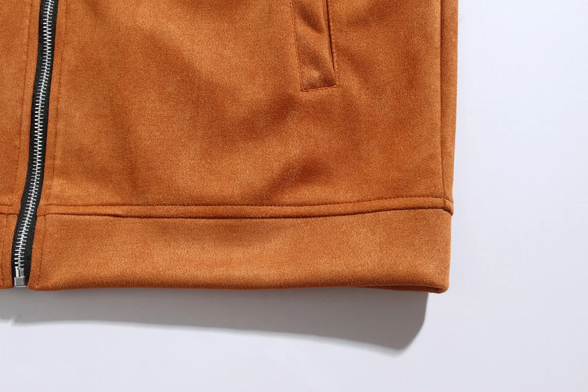 Autumn Winter Slim Fit Stand Collar Jackets Men Business Casual Zipper Solid Outwear Male Fashion Office Jacket Coat Cardigan
