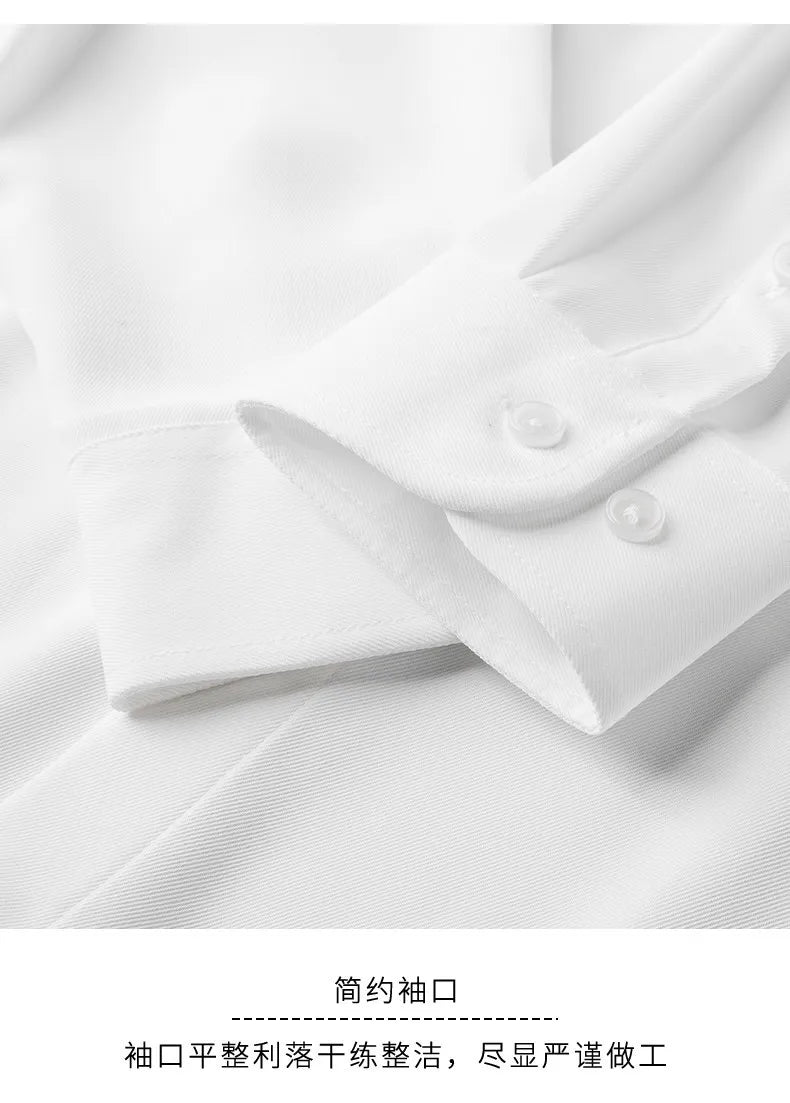 Camisa de Manga Larga Decorada con Pedrería para Hombre, Camisa de Vestir para Banquetes y Fiestas, Camisa Casual de Negocios, Camisa Masculina