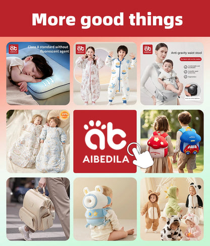 Almohada Protectora para la Cabeza de Bebé Little Bee, Transpirable, Anti-Caídas, Adecuada para la Protección de la Cabeza y la Espalda de Bebés y Niños Pequeños, Segura, Bibi