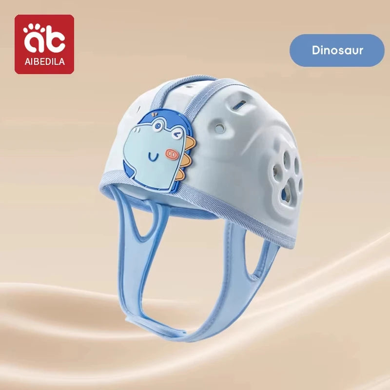 AIBEDILA protección de 360 grados casco anticaída para bebé Protector de cabeza ajustable para niños pequeños sombreros de protección de seguridad suaves aprender a caminar