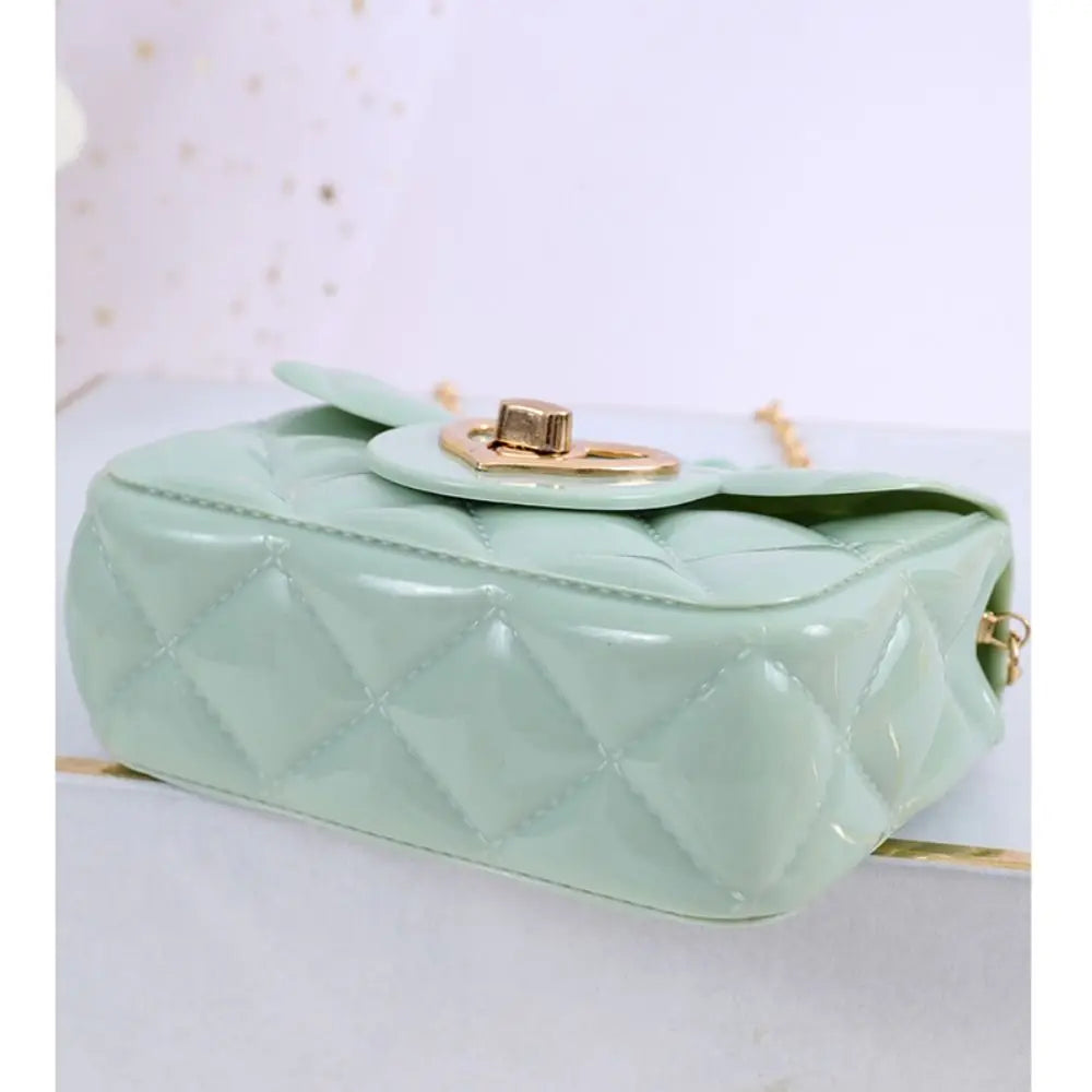 Mini bolsos de hombro de PU, carteras con forma de corazón, bolsos para mujer y Niña