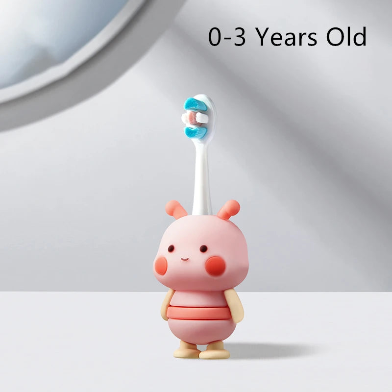 Lindo cepillo de dientes para bebé, cepillo de dientes suave, mordedor para madre y niño, herramientas de cuidado de la salud para niños, artículos para niñas, accesorios