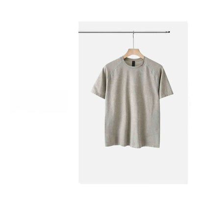 Camiseta Deportiva sin Costuras para Hombre, de Secado Rápido, Transpirable, con Malla Técnica, para Gimnasio, de Alta Elasticidad, para Fisicoculturismo y Fitness, de Manga Corta