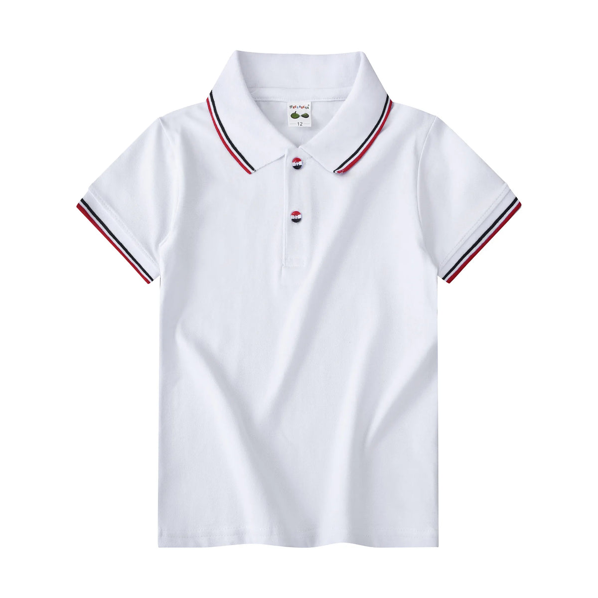 Nueva Camiseta Polo para Niños, Camisetas Polo Sólidas para Niños, Moda Coreana, Ropa de Diseñador para Niños, Uniforme Escolar de 2 a 14 Años