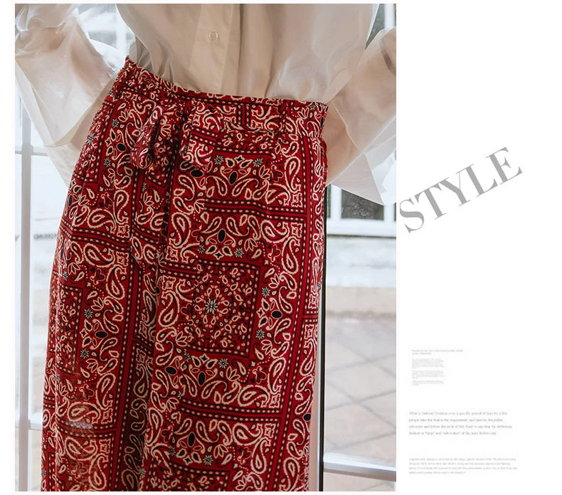 Pantalones anchos de viaje para vacaciones en la playa, ropa de vacaciones para mujer, estilo bohemio, cintura alta, material...