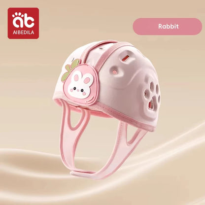 AIBEDILA protección de 360 grados casco anticaída para bebé Protector de cabeza ajustable para niños pequeños sombreros de protección de seguridad suaves aprender a caminar