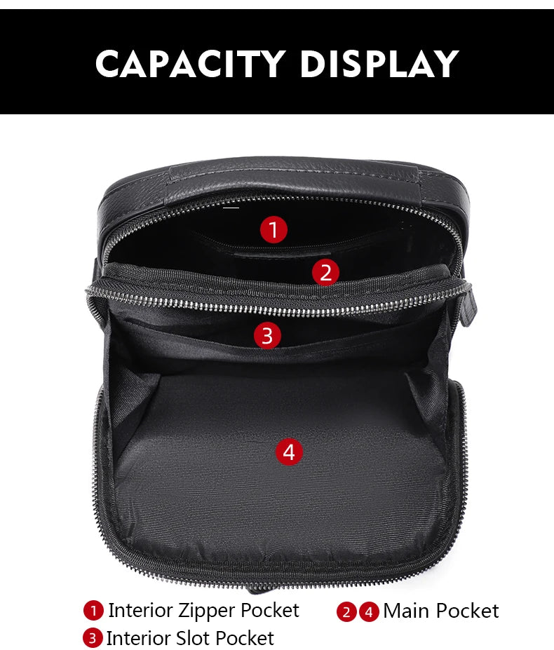 100% bolso de hombro de cuero genuino para hombre, bolsos de mensajero a la moda, bolsos para hombre, bolsos cruzados para hombre, bolso de mano de piel de vaca para hombre, bolso bandolera