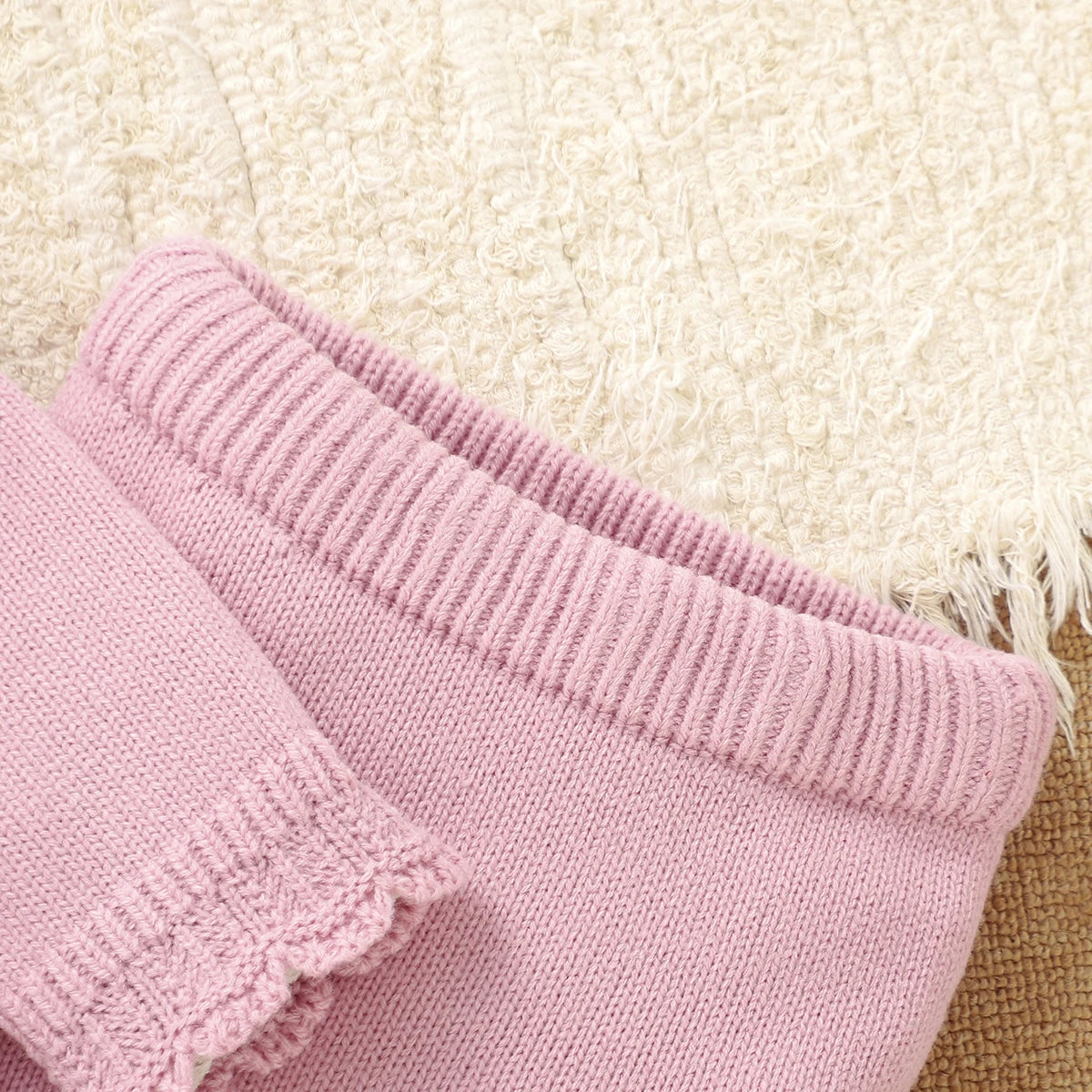 Conjuntos de ropa de invierno para niñas, suéter rosa de manga larga, camisas, pantalones y sombreros, trajes para recién nacidos, traje de 3 uds para primavera y otoño