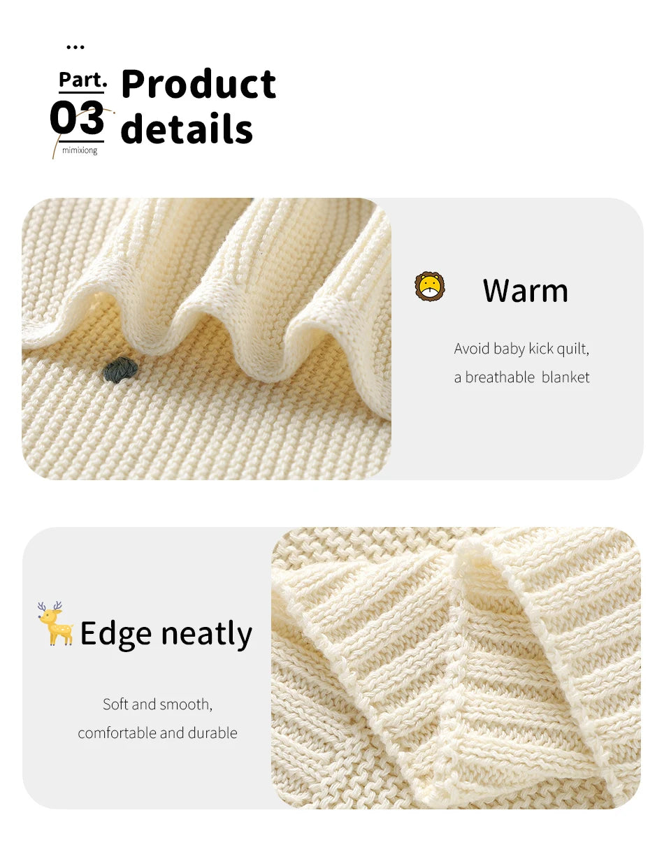 Mantas para bebés recién nacidos, 90x70cm, tejidas, para niños y niñas, manta envolvente de muselina de algodón ultrasuave, Sábana de edredón para niños pequeños