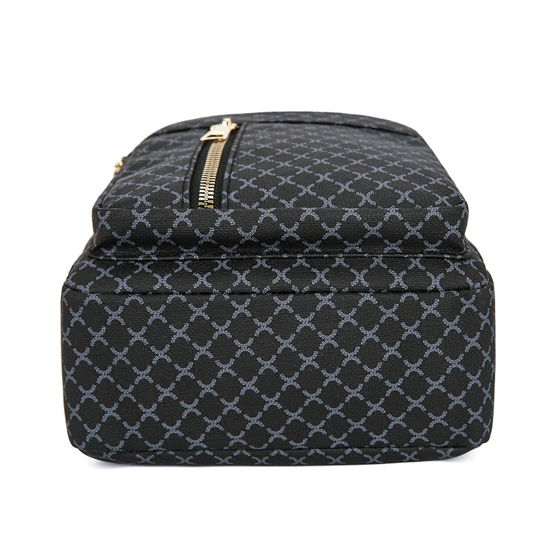 Bolso de pecho de cuero PU ligero con múltiples bolsillos para hombre, bolso cruzado informal Unisex, adecuado para desplazamientos diarios, bolso de hombro