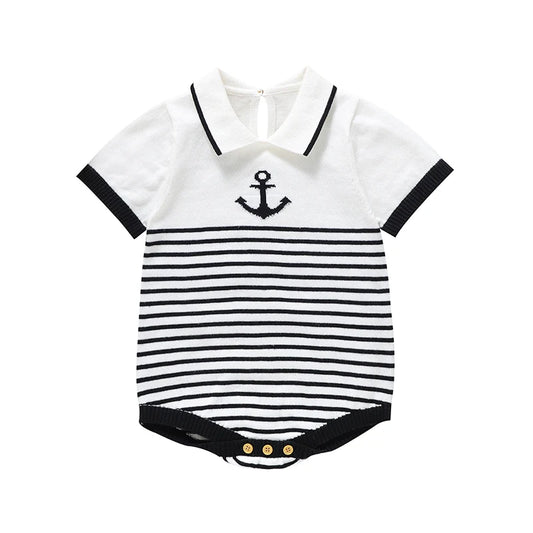 Body de verano para bebés, ropa de 0 a 18m, moda con cuello de tortuga, manga corta, traje de mono de algodón para recién nacidos, Top de una pieza