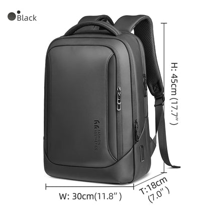 HK-Bolso para ordenador portátil de diseño para hombre, mochilas escolares impermeables para niños universitarios, mochila de viaje deportiva de negocios para hombre con carga USB