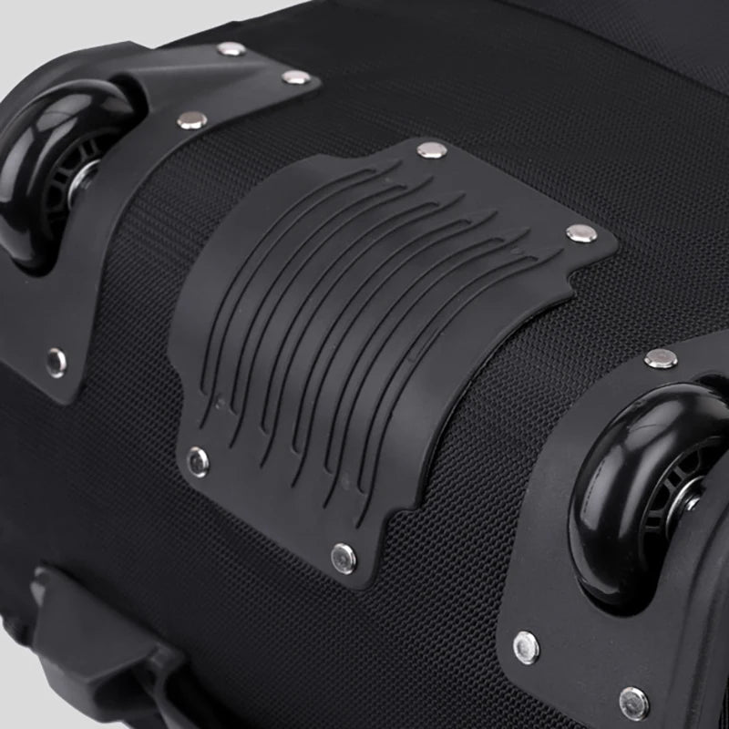 Bolsa de viaje plegable con ruedas para senderismo, Golf, aviación, bolsas de lona para acampar al aire libre, equipaje de coche, bolso móvil, mochila de entrenamiento grande