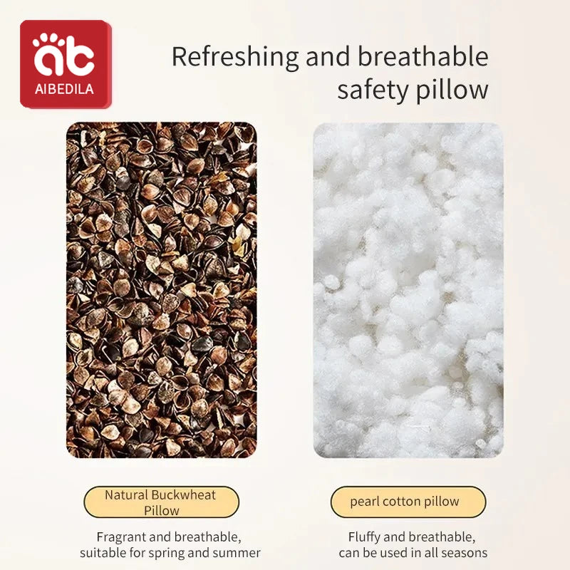 Almohada de bebé de Color sólido, cama para recién nacido, almohada relajante, almohada multifuncional para dormir lateral rebotable, transpirable y cómoda