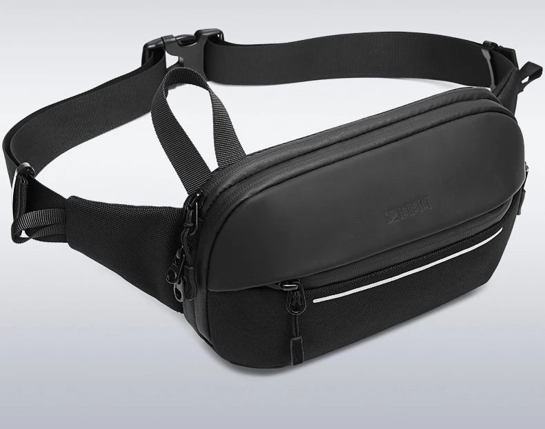 Riñonera de moda coreana para hombre, riñonera para deportes al aire libre, bolsa de pecho para hombre, bolsa cruzada, riñoneras de viaje para ciclismo, bolsa para teléfono móvil