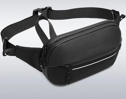 Riñonera de moda coreana para hombre, riñonera para deportes al aire libre, bolsa de pecho para hombre, bolsa cruzada, riñoneras de viaje para ciclismo, bolsa para teléfono móvil