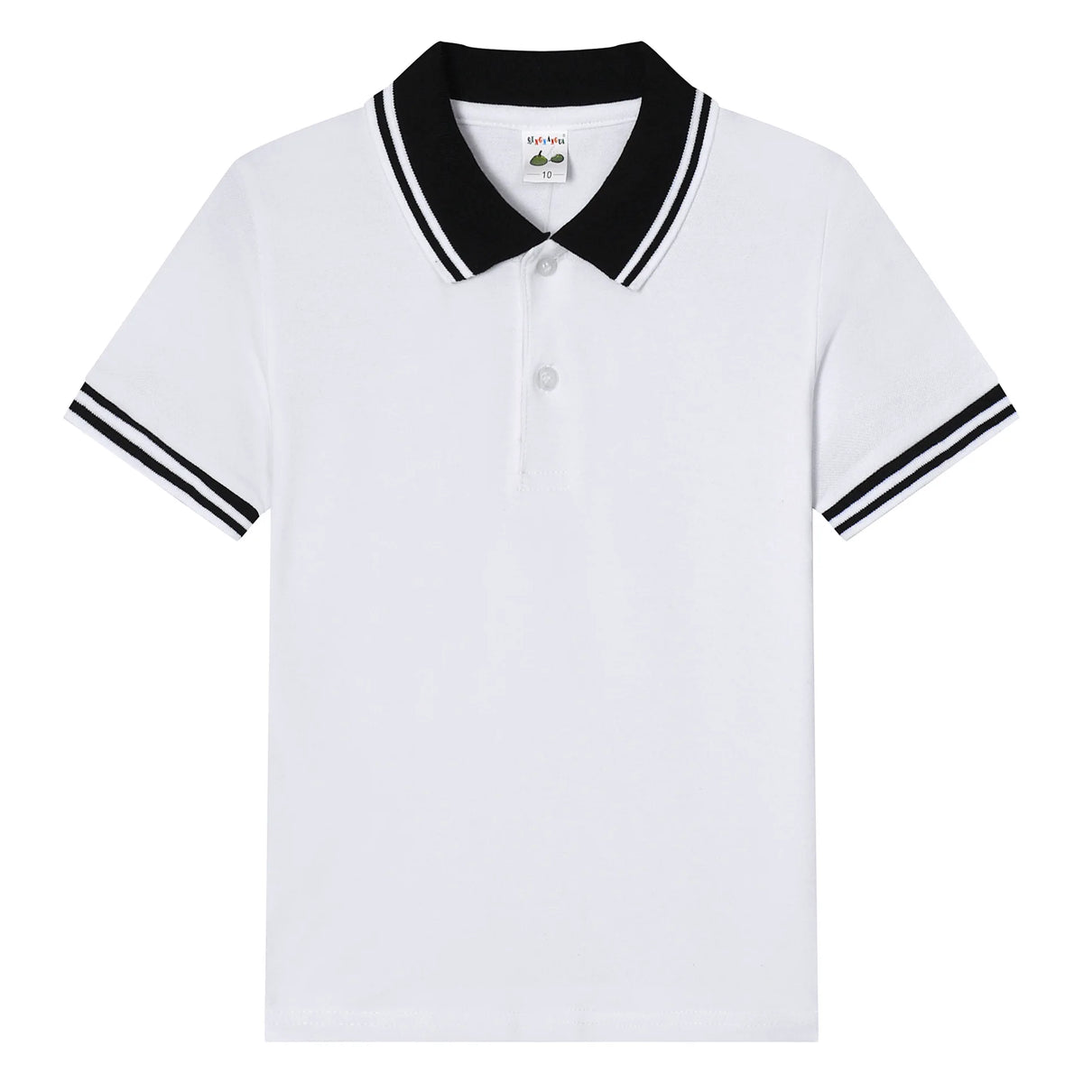 Nueva Camiseta Polo para Niños, Camisetas Polo Sólidas para Niños, Moda Coreana, Ropa de Diseñador para Niños, Uniforme Escolar de 2 a 14 Años