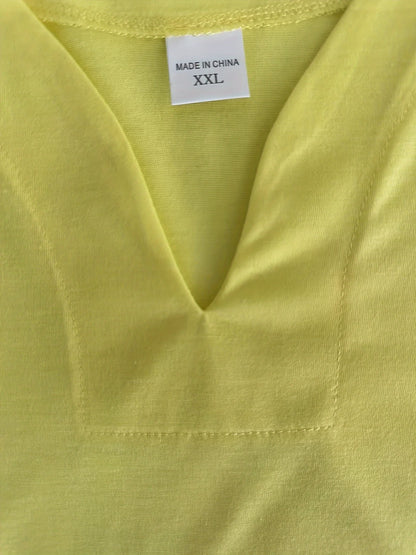 Camiseta con cuello en V con estampado personalizado DIY, camiseta de manga corta a la moda para hombre, top streetwear informal elegante y elegante, uso diario.
