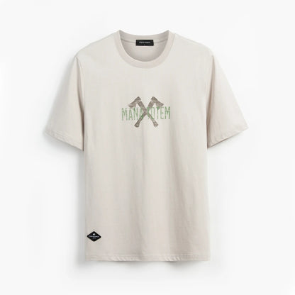 Men's T-shirt Print "AX" Face & Back Short Sleeve T Shirt Summer Casual Tops 100% cotton Fashion Slim Basic Tops Fabric Package