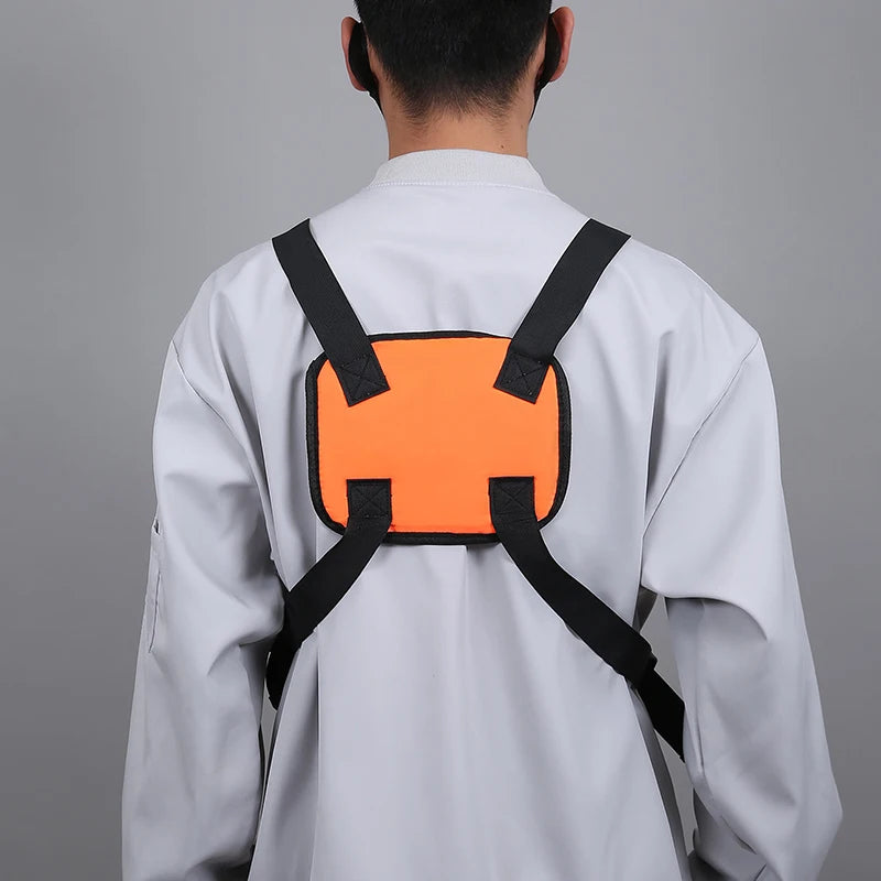 Hip-hop de moda para hombre con múltiples bolsillos bolso de pecho táctico funcional ligero viaje duradero bolso de chaleco deportivo de moda