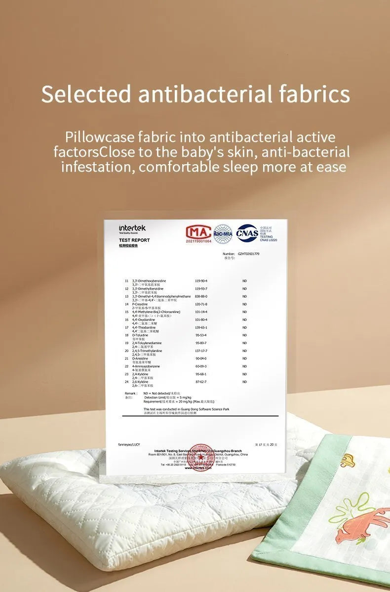 AIBEDILA-almohadas para bebés recién nacidos, artículos de doble cara disponibles para todas las estaciones, ropa de cama para dormir, AB8167