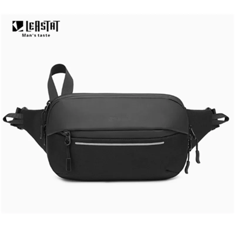 Riñonera de moda coreana para hombre, riñonera para deportes al aire libre, bolsa de pecho para hombre, bolsa cruzada, riñoneras de viaje para ciclismo, bolsa para teléfono móvil