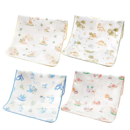 Colchón lavable impermeable, estera de orina para bebés y niños pequeños, Protector de cama de dibujos animados, ropa de cama para pañales, almohadillas para orina, tela transpirable