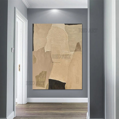 Arte de decoración del porche del hogar, pintura al óleo de calidad 100% pintada a mano, imagen de pared, arte de textura, lienzo sin marco del hotel, arte mural + paquete Switch In Art completo