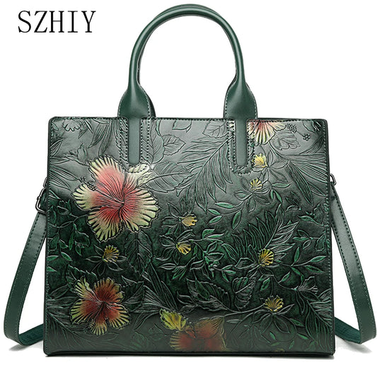 Bolso de hombro de diseñador de alta calidad para mujer, gran capacidad, bolsillo de oficina, bolsa cruzada Diagonal en relieve, bolsa de documentos oficial