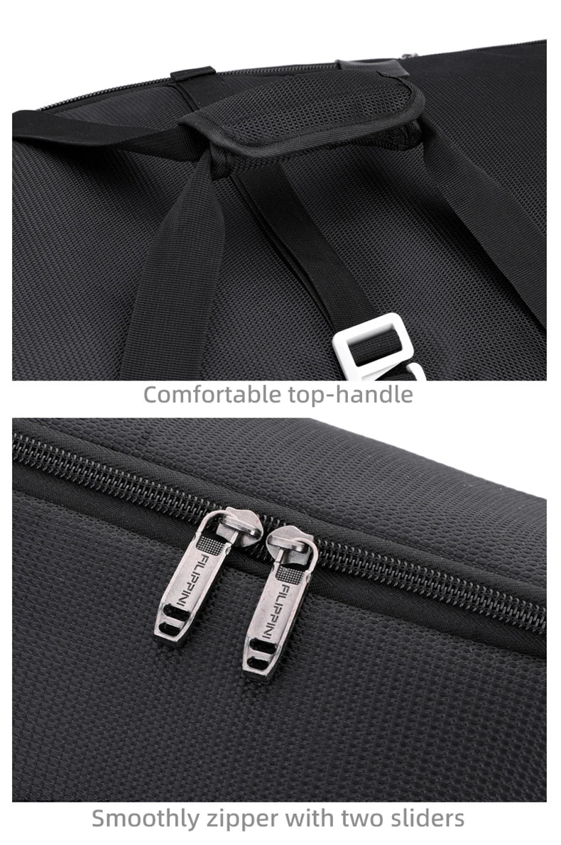 Bolsa de viaje plegable con ruedas para senderismo, Golf, aviación, bolsas de lona para acampar al aire libre, equipaje de coche, bolso móvil, mochila de entrenamiento grande