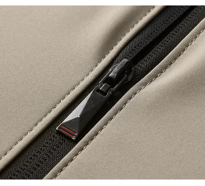 Chaquetas de alta calidad para hombre, chaqueta informal inteligente con cuello de béisbol, abrigo ajustado, prendas de vestir exteriores de Color sólido, primavera y otoño