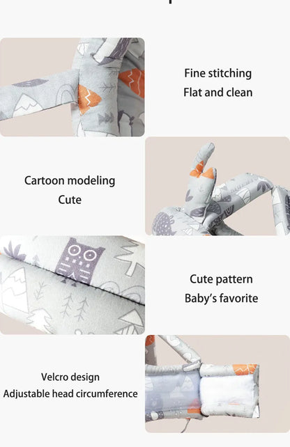 Gorro para bebé, gorro protector para niños pequeños, casco de seguridad para niños pequeños, protección para la cabeza y gorro de protección contra caídas para niños