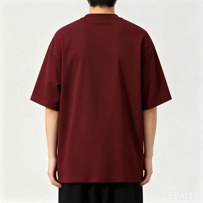 Camisetas de Verano 2026 con Estampado de Letras y Cuello Redondo para Hombre, Camisetas Oversize con Gráfico de Palmeras, Tops de Moda Gótica Vintage Streetwear Y2K