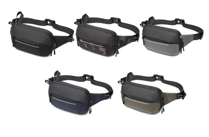 Riñonera de moda coreana para hombre, riñonera para deportes al aire libre, bolsa de pecho para hombre, bolsa cruzada, riñoneras de viaje para ciclismo, bolsa para teléfono móvil